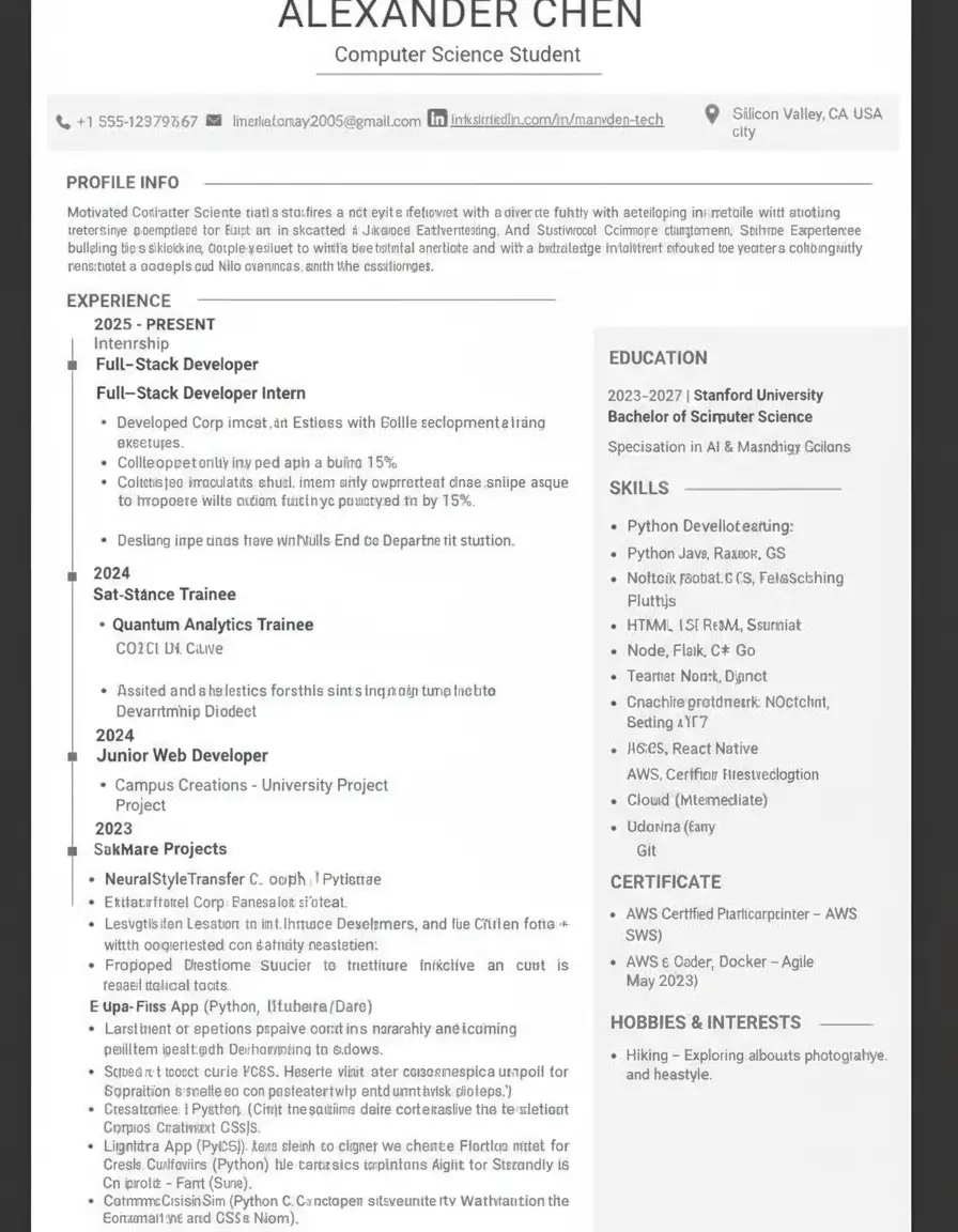 تصميم سير ذاتية احترافية بالعربية والإنجليزية