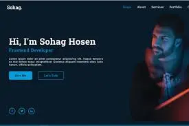 تصميم وإنشاء موقع Portfolio احترافي لعرض أعمالك ومشاريعك