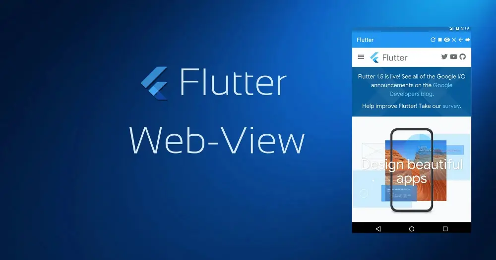 تحويل موقعك إلى تطبيق Android & iOS بـ Flutter (WebView)