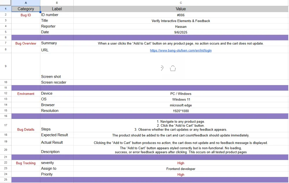 اختبار شامل لموقعك أو تطبيقك واكتشاف جميع الأخطاء بدقة