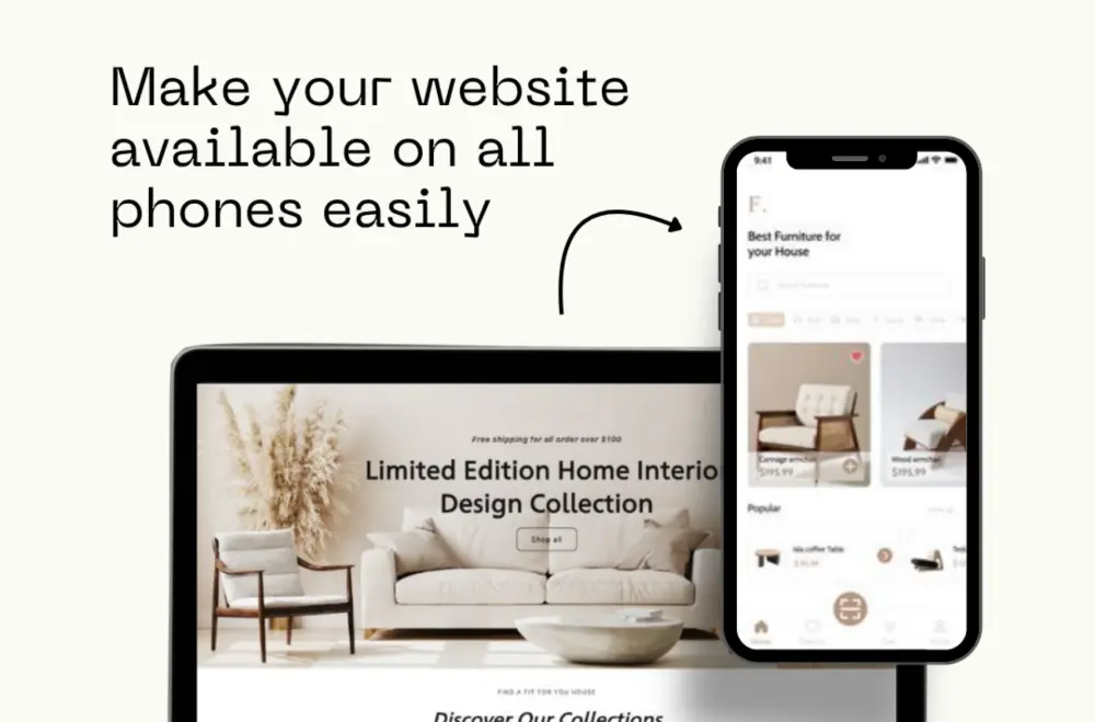 تحويل موقع ويب إلى تطبيق جوال باستخدام Flutter