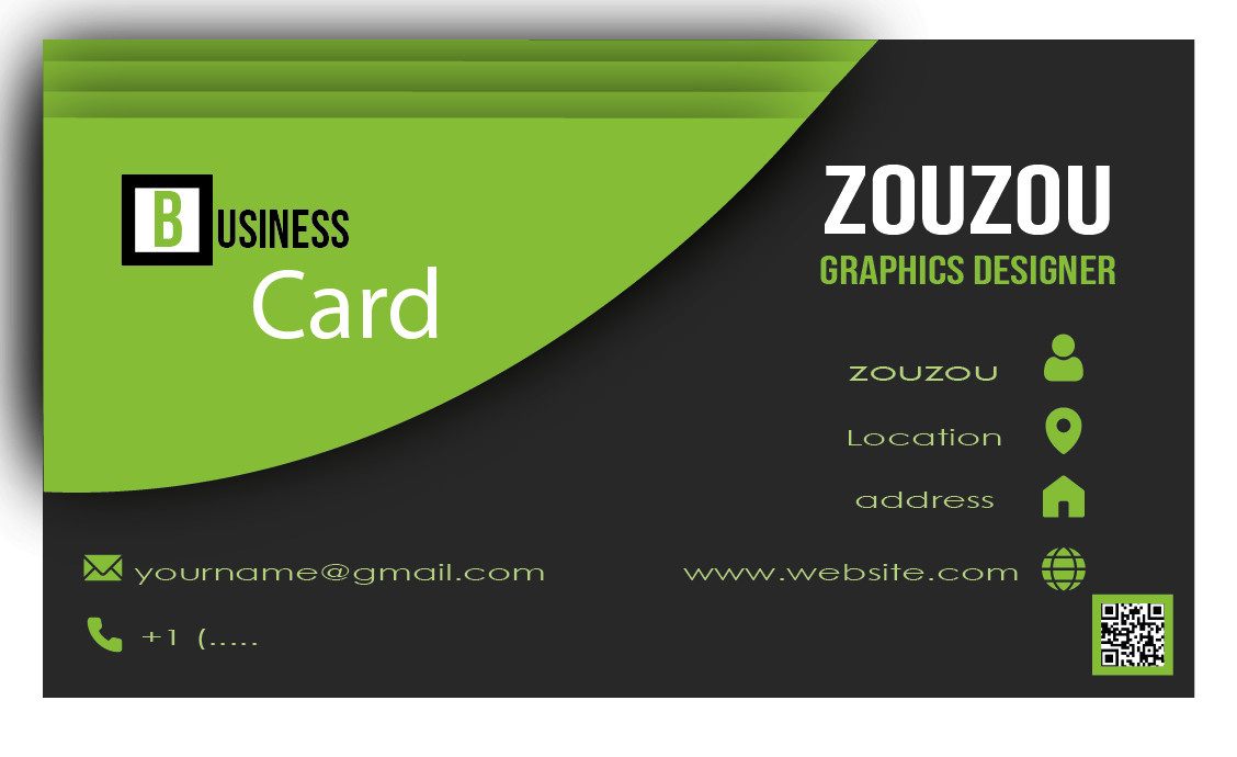 سوف أقوم بتصميم بطاقة لأعمالك بطريقة إحترافية