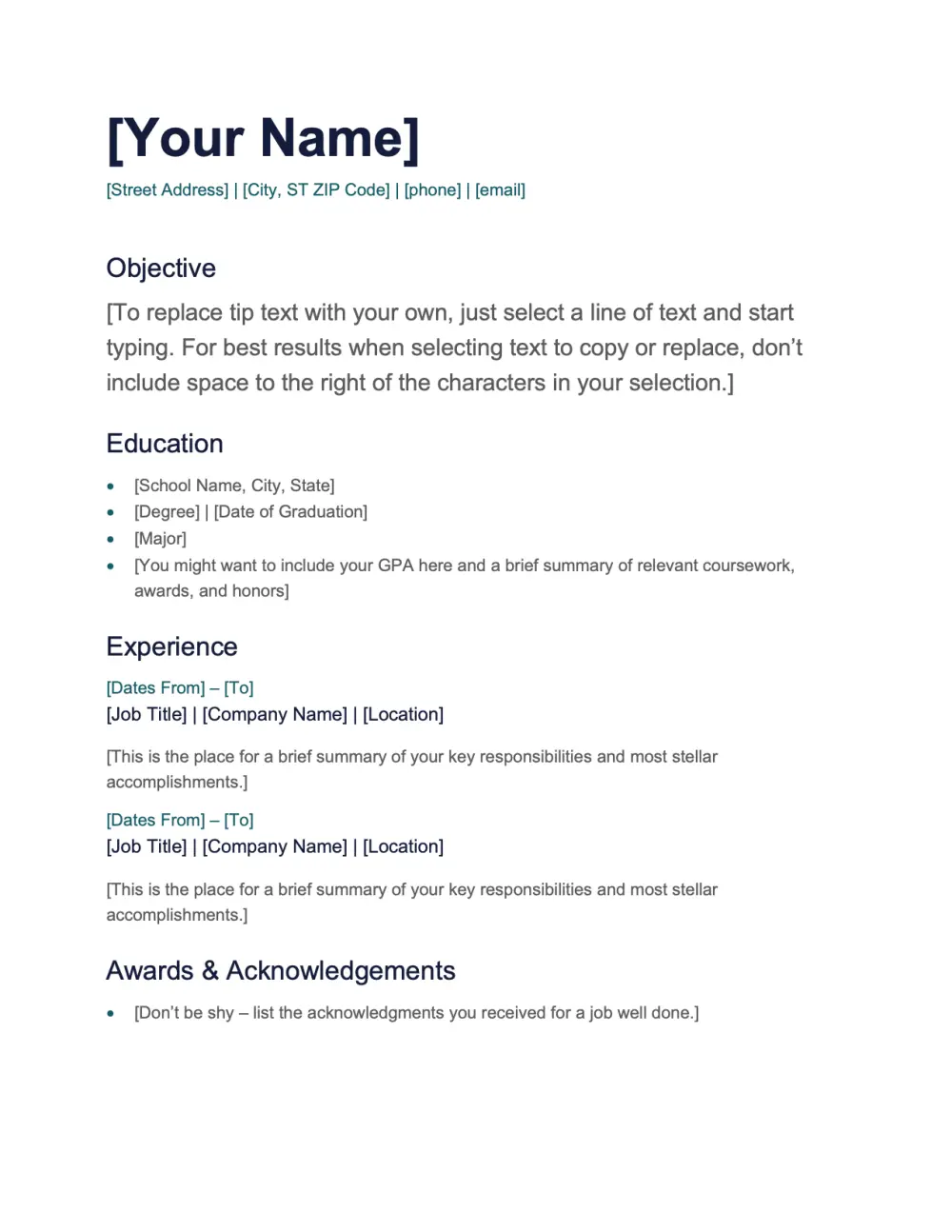 تحديث CV بشكل احترافي ومتناسب مع نظام الATS