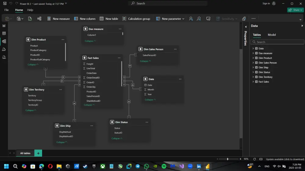 تحليل بيانات باستخدام Power BI