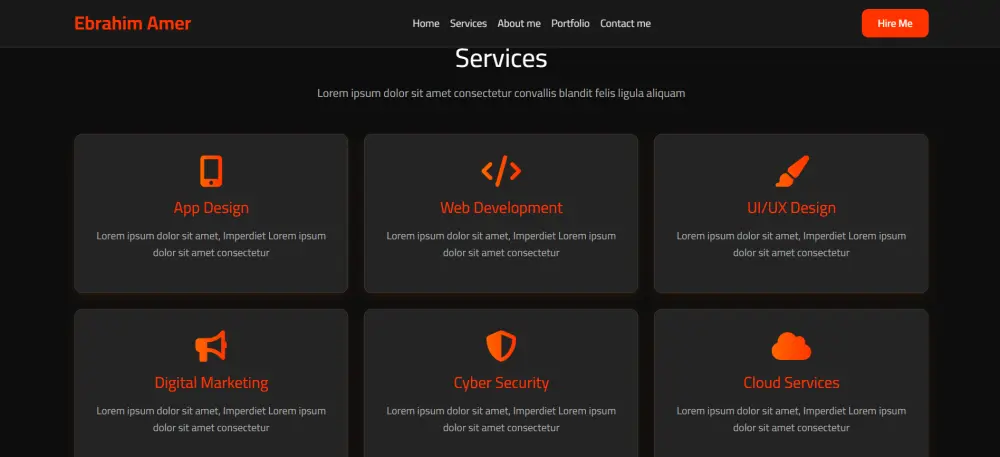 إنشاء موقع شخصى تعريفى Portfolio