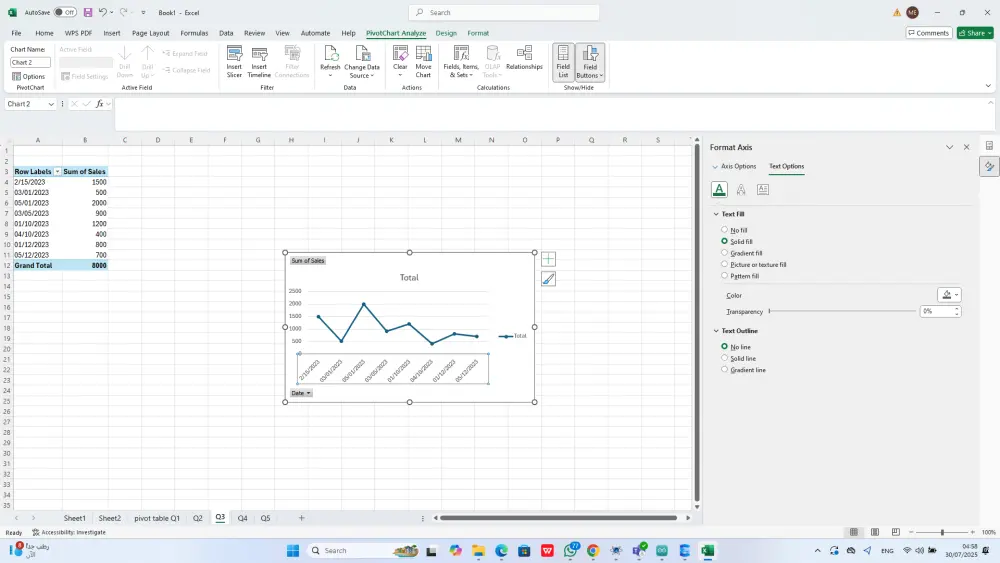 إنشاء وتنسيق ملفات Excel لبيانات الشركات بشكل احترافي.