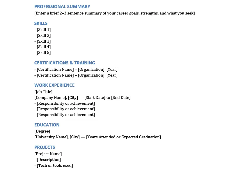 كتابة سيرة ذاتية احترافية متوافقة مع أنظمة تتبع المتقدمين (ATS)