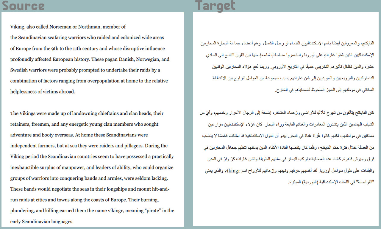 الترجمة والتدقيق من الانجليزية/اليابانية إلى العربية