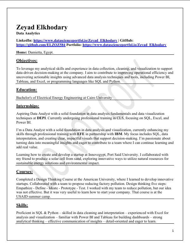 تصميم سيرة ذاتية (CV) احترافية تبرز خبراتك وتلفت انتباه مسؤول التوظيف بنظام ATS