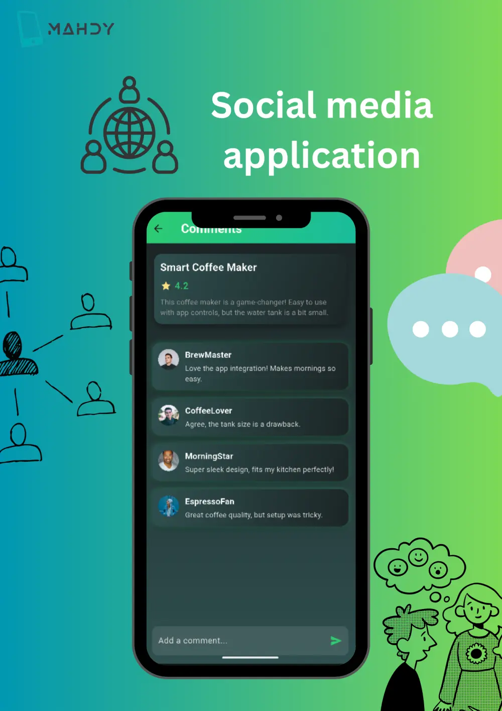 بناء تطبيق موبايل متكامل واحترافي يعمل على جميع الأجهزة