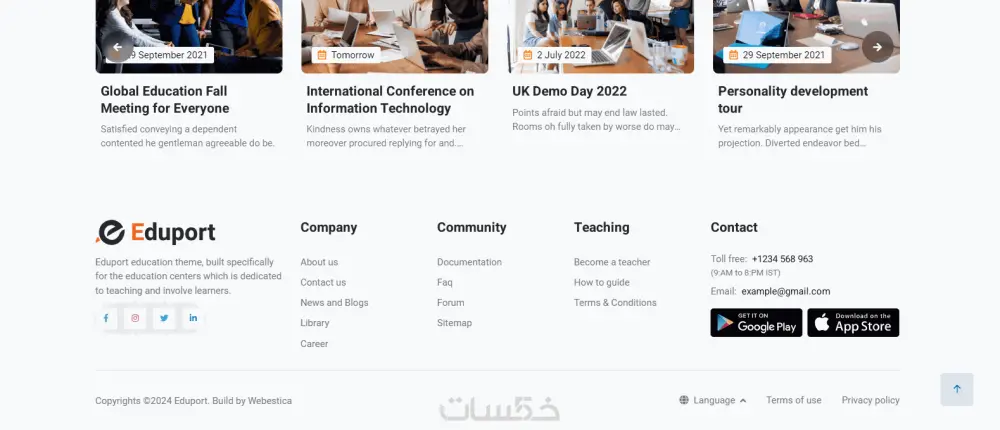 تصميم صفحة هبوط landing page باحترافية Resposive