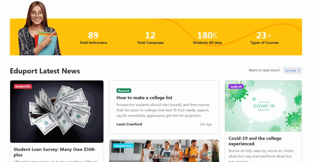 تصميم صفحة هبوط landing page باحترافية Resposive