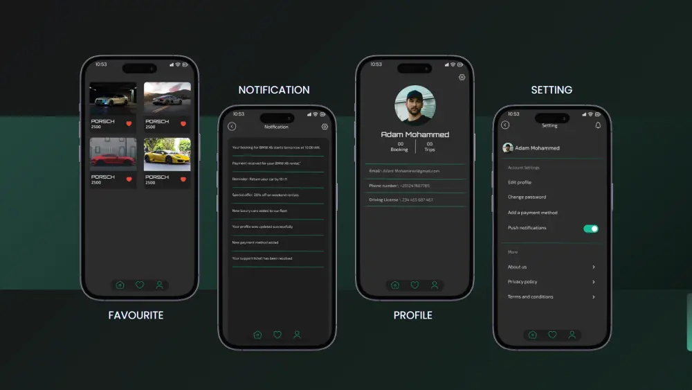 هل تبحث عن واجهة مستخدم عصرية وسهلة الاستخدام لموقعك أو تطبيقك؟ أنا هنا لأصمّمها لك باحترافية