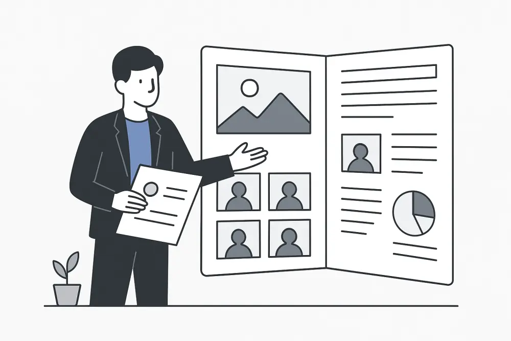 تصميم بورتفوليو احترافي يعكس هويتك ويبرز شغلك