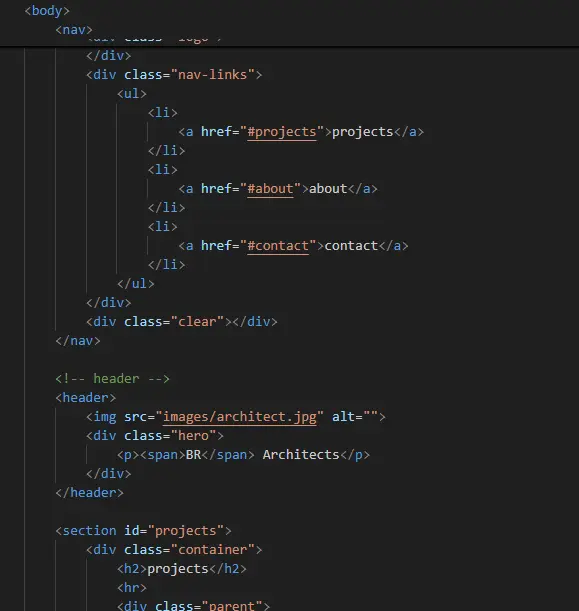 تصميم موقع احترافي باستخدام css, html, javascript