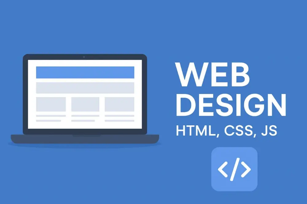 تصميم موقع احترافي باستخدام css, html, javascript