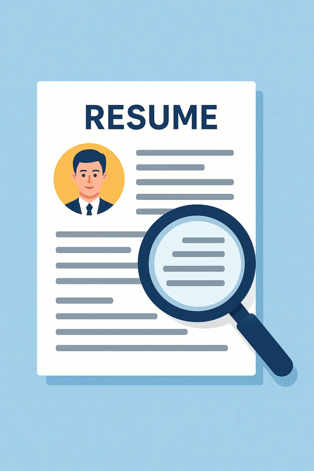 هكتب لك سيرة ذاتية بسيطة ومرتّبة بشكل احترافي