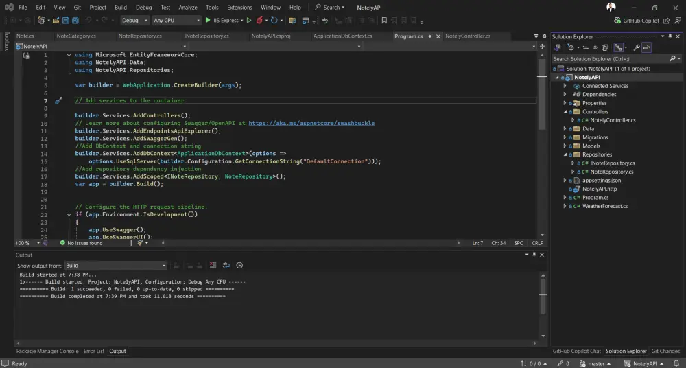 بناء API احترافي وقوي لتطبيقك أو موقعك سريع و امن بإستخدام ASP.NET CORE