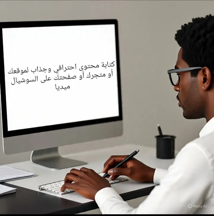 كتابة محتوى احترافي وجذاب لموقعك أو صفحتك على السوشيال ميديا