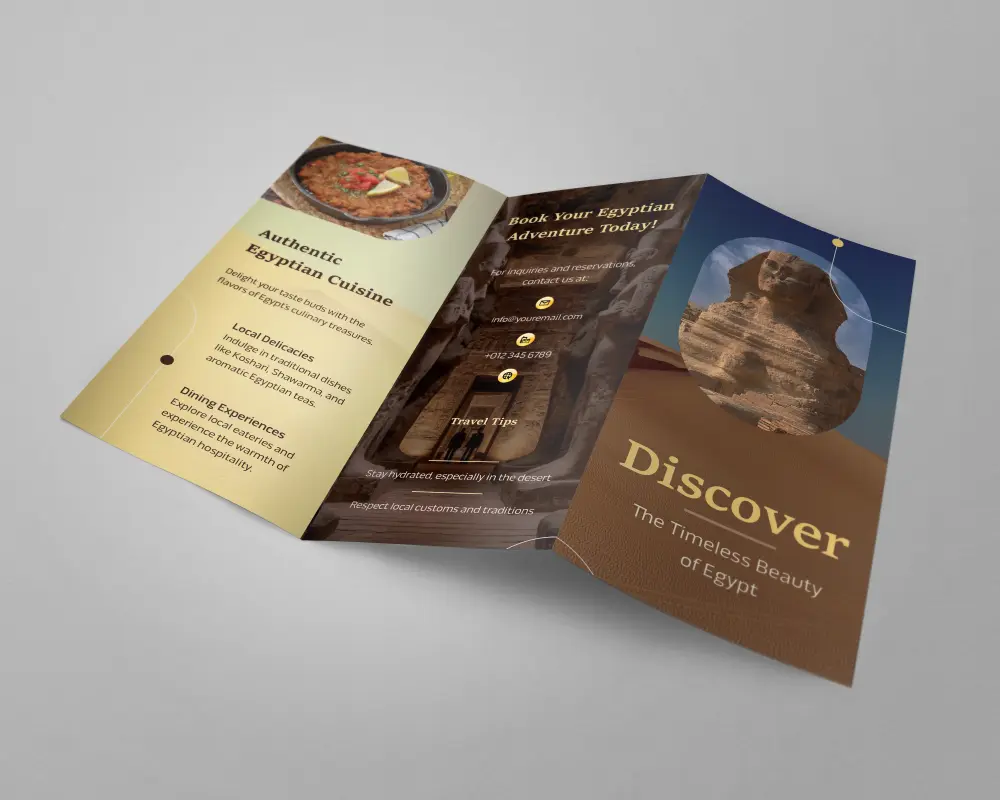 تصميم بروشور احترافي