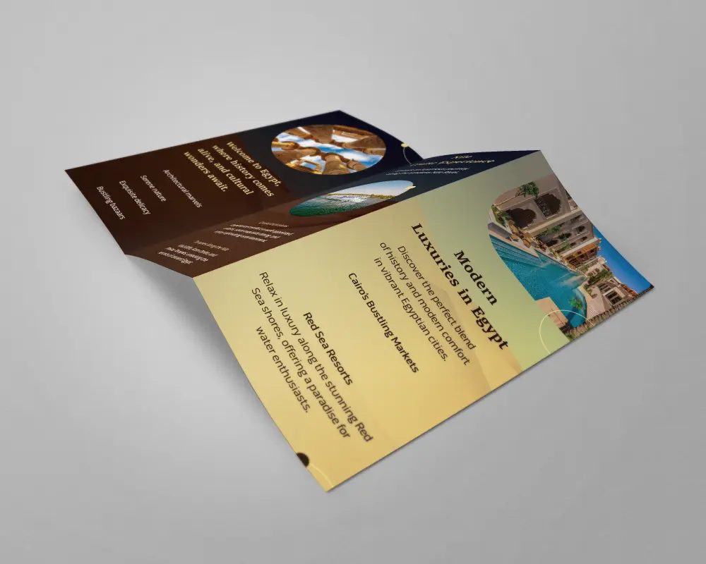 تصميم بروشور احترافي