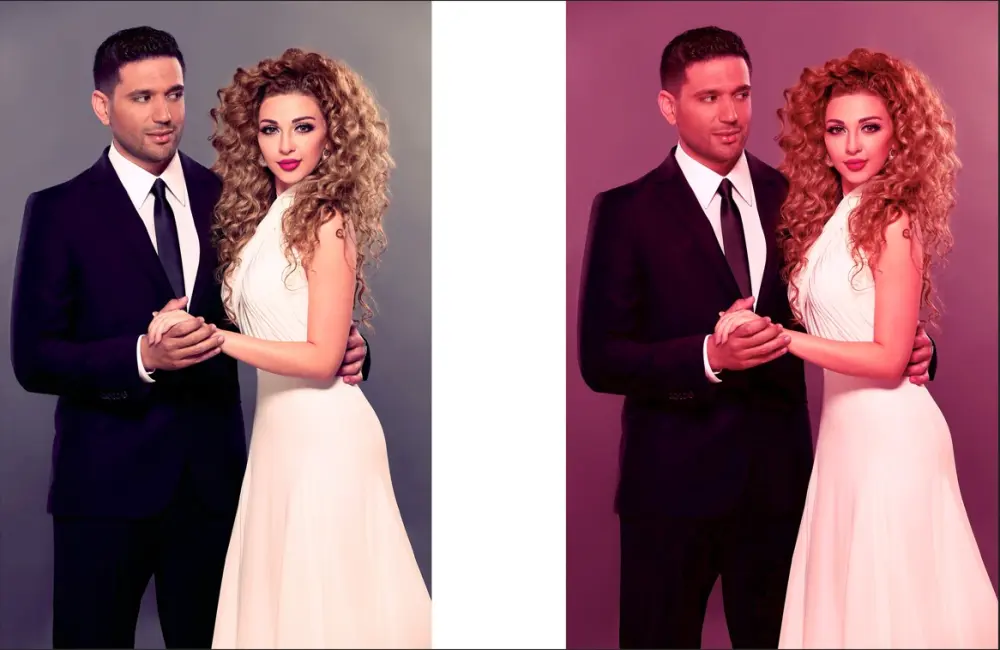 تعديل الوان الصور و الاضاءه