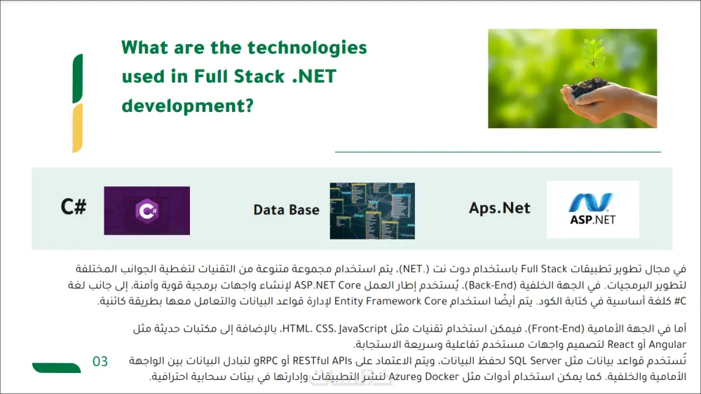 إعداد عرض باوربوينت منسق وجذاب لعرض مشاريعك