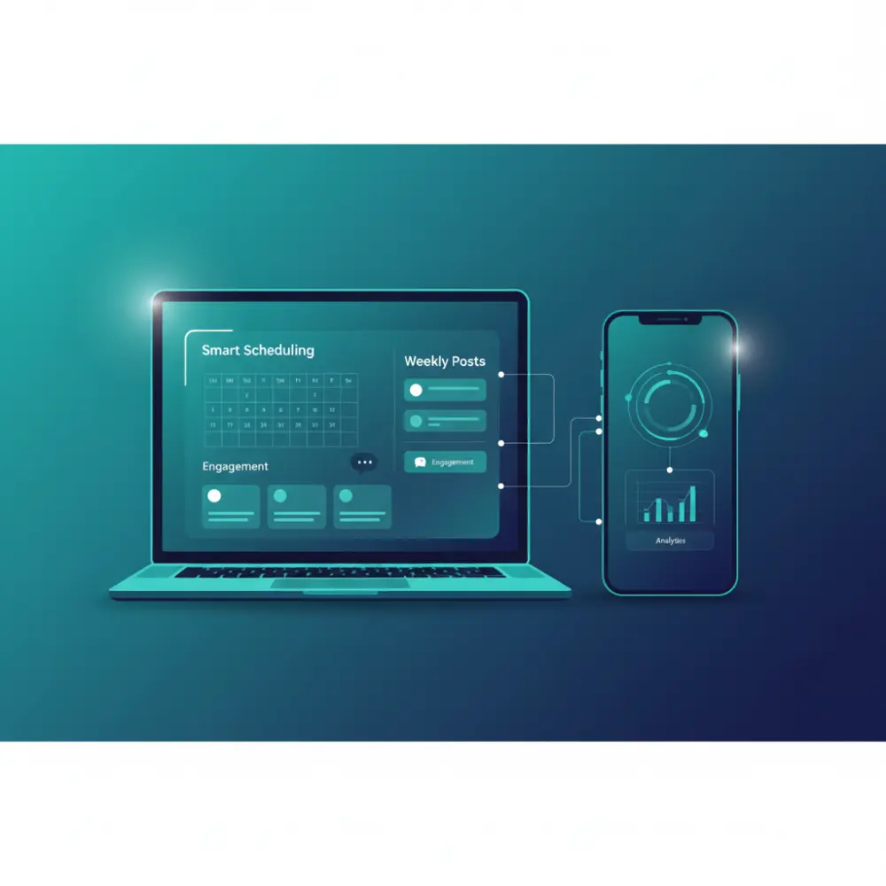 إدارة احترافية لحساباتك على السوشيال ميديا – الباقة الأساسية (Basic Management)