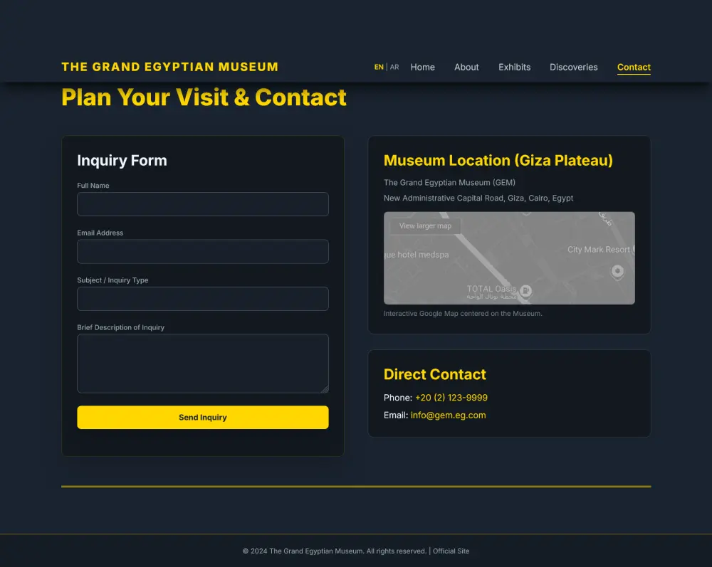 تصميم صفحة هبوط احترافية – متعددة الصفحات | Landing Page Pro