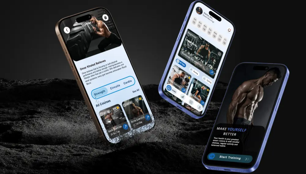 تصميم 12 صفحه من واجهات التطبيق اوالمواقع باستخدام adope xd أو figma