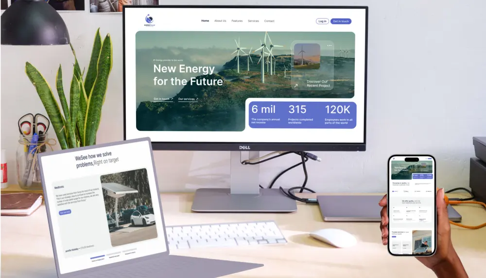 تصميم 12 صفحه من واجهات التطبيق اوالمواقع باستخدام adope xd أو figma
