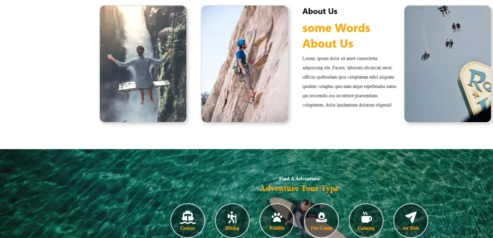 تطوير تطبيقات ويب بإستخدام html, css, js, bootstrap.