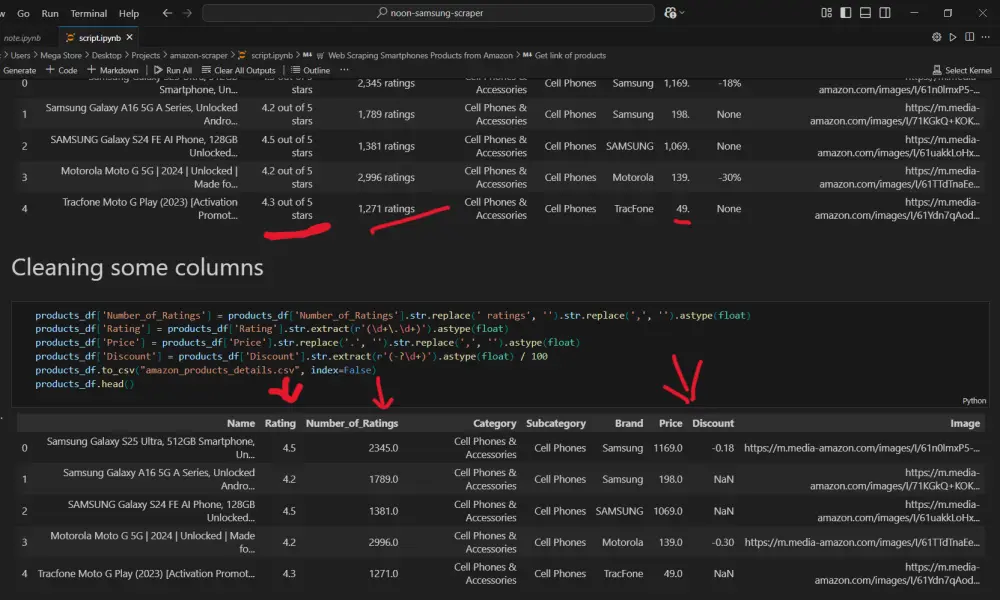 استخراج البيانات من الويب