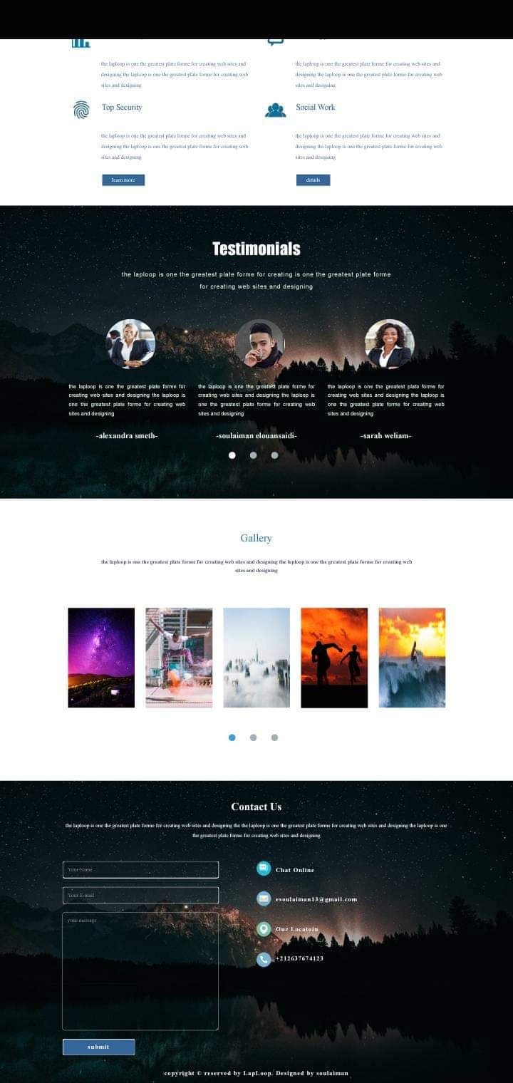 سوف اقوم بتصميم وبرمجه مواقع الوب