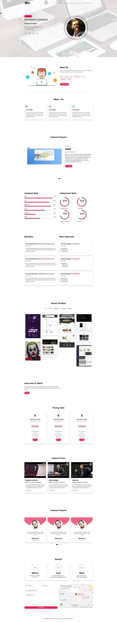 سوف اقوم بتصميم وبرمجه مواقع الوب