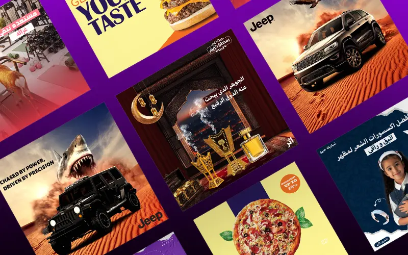 تصميم 5 بوستات سوشيال ميديا احترافية بجودة عالية تناسب نشاطك وتجذب عملاءك بسعر 35$