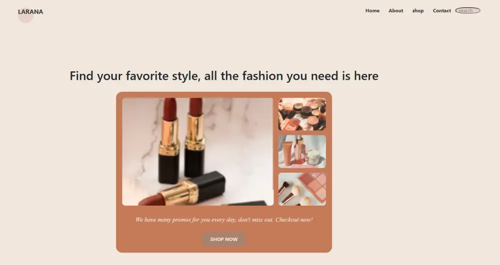 صفحة ويب ثابتة و متجاوبة مع كل الشاشات