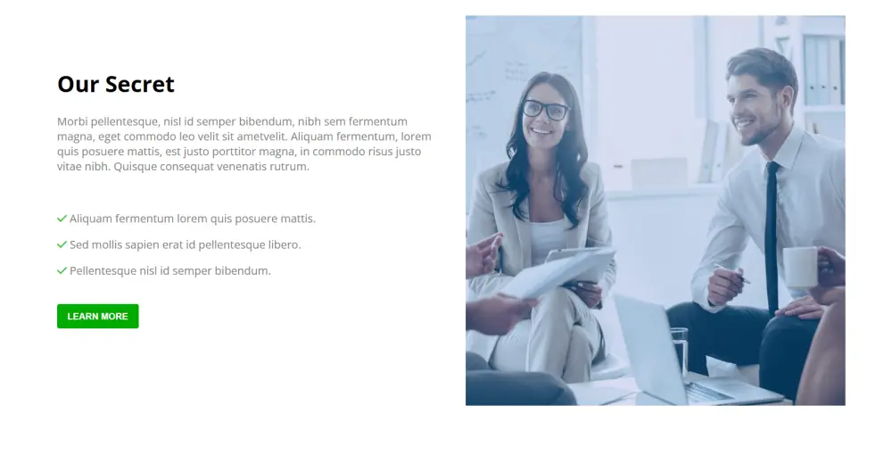 صفحة ويب ثابتة و متجاوبة مع كل الشاشات