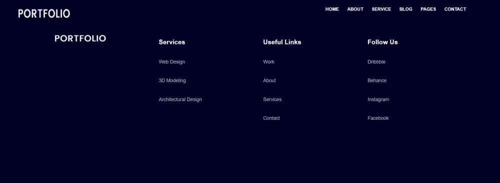صفحة ويب ثابتة و متجاوبة مع كل الشاشات