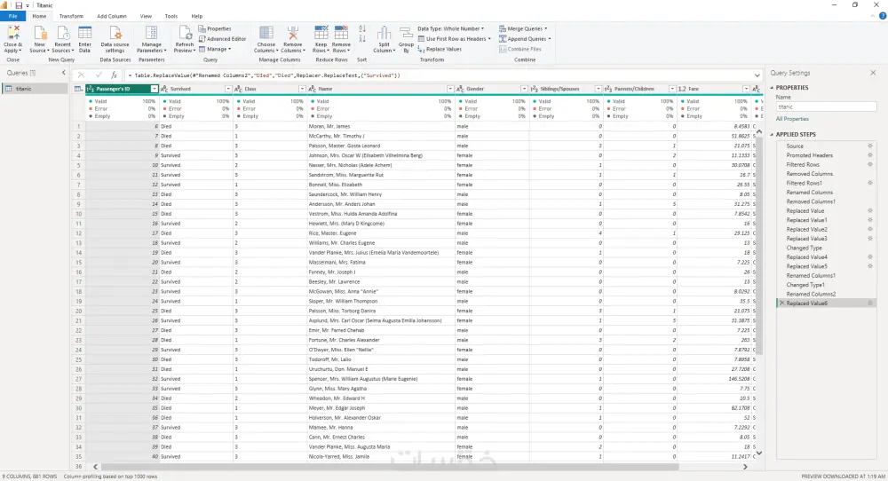 تحليل البيانات بأستحدام Power BI و عمل dashboard