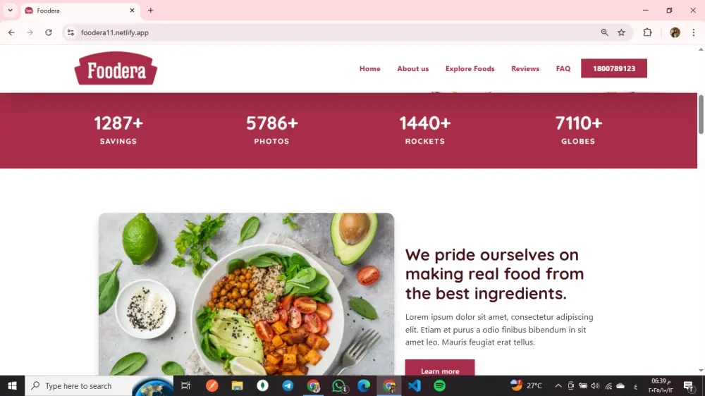 تطوير مواقع ويب عصرية ومتجاوبة | Frontend Developer
