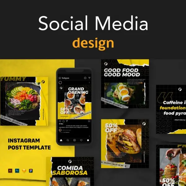 تصميم بوستات احترافية وجذابة لصفحاتك على السوشيال ميديا