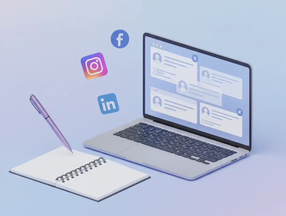 كتابة محتوى احترافي لمنصات السوشيال ميديا يجذب جمهورك ويزيد التفاعل