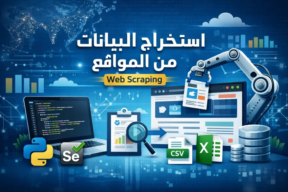 استخراج البيانات من المواقع (Web Scraping)