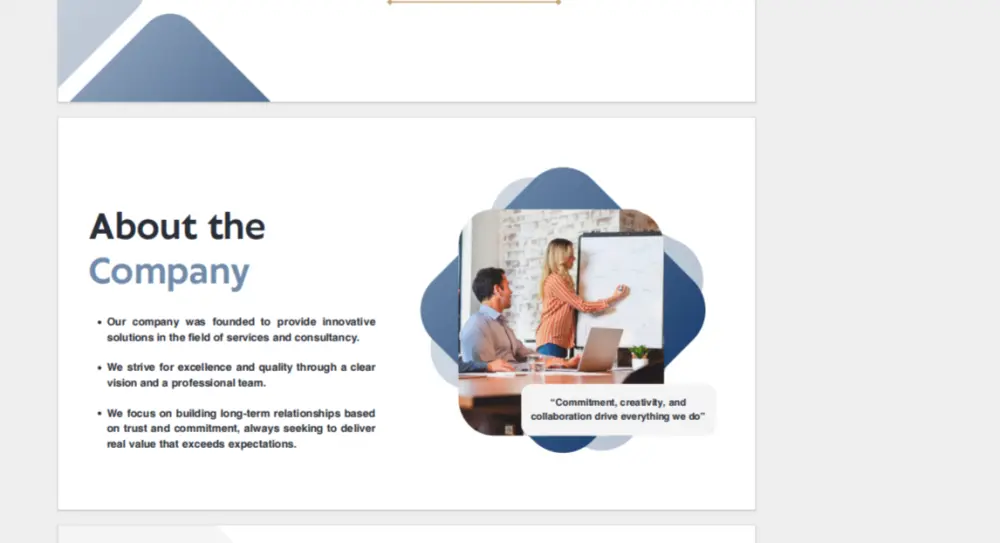 تصميم ملف الشركة التعريفي