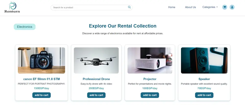 تصميم موقع ب HTML , CSS , JS, Tailwind