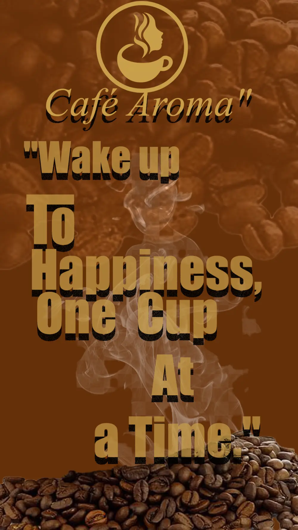 - تصميم إعلان احترافي لمقهى أو مطعم بأسلوب جذاب ومميز