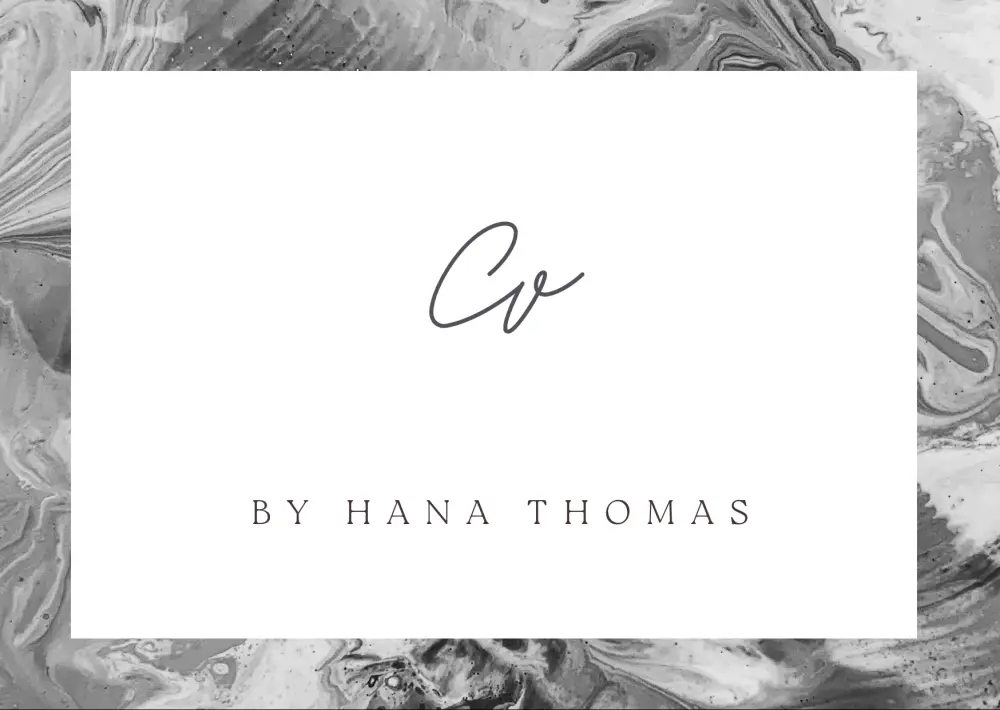 تصميم سيرة ذاتية