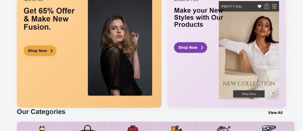 تصميم وتطوير واجهات مواقع احترافية متجاوبة باستخدام HTML، CSS، JavaScript، Bootstrap، وReact