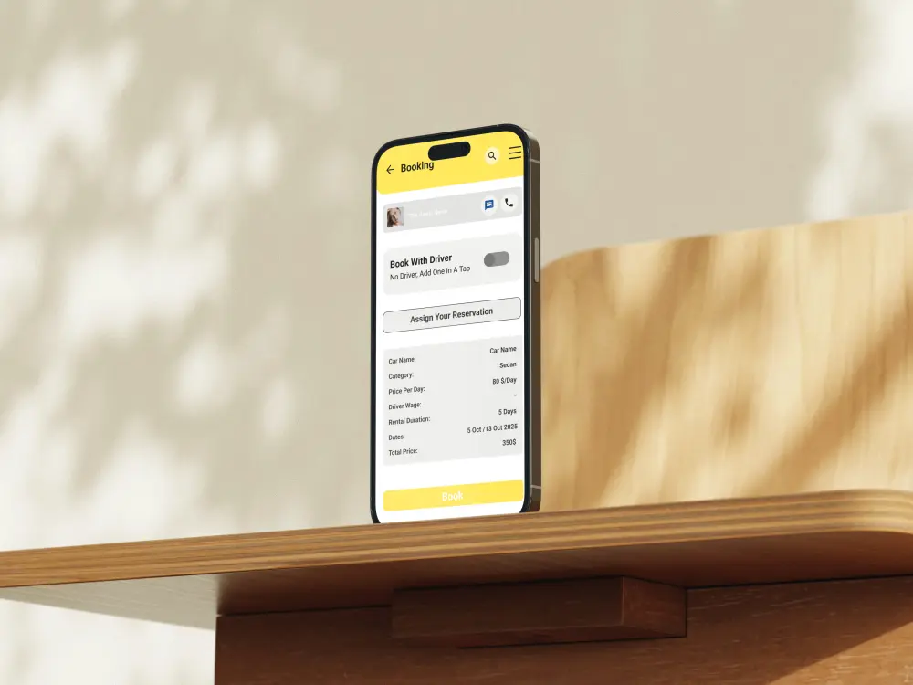 حوّل فكرة تطبيقك إلى تصميم احترافي يجذب المستخدمين ويزيد حجوزاتك